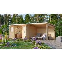 Gartenhaus Tara 40025 TARA - Fichtefarben, Basics, Holz (560/203/297cm)