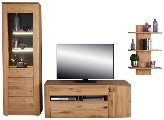 Vorzugskombination Buffalo 4 - Eichefarben, KONVENTIONELL, Glas/Holz (275/200/50cm) Vorzugskombination Buffalo 4 - Eichefarben, KONVENTIONELL, Glas/Holz (275/200/50cm)