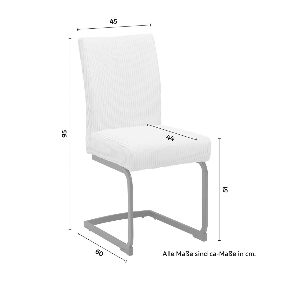Houpací židle béžová - bílá/černá, Moderní, kov/dřevo (45/95/60cm) - Bessagi Home