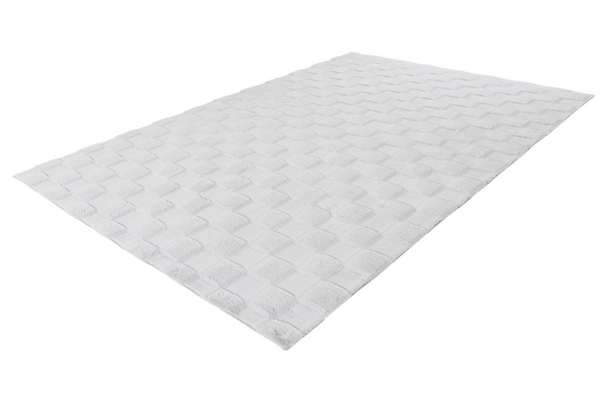 FLACHWEBETEPPICH Silberfarben, strapazierfähig - Silberfarben, Basics, Textil (80/150cm) - Kayoom