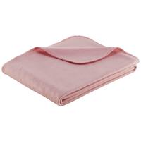 FLEECOVÁ DEKA Bea, 130/160 cm - růžová, textil (130/160cm) - Modern Living