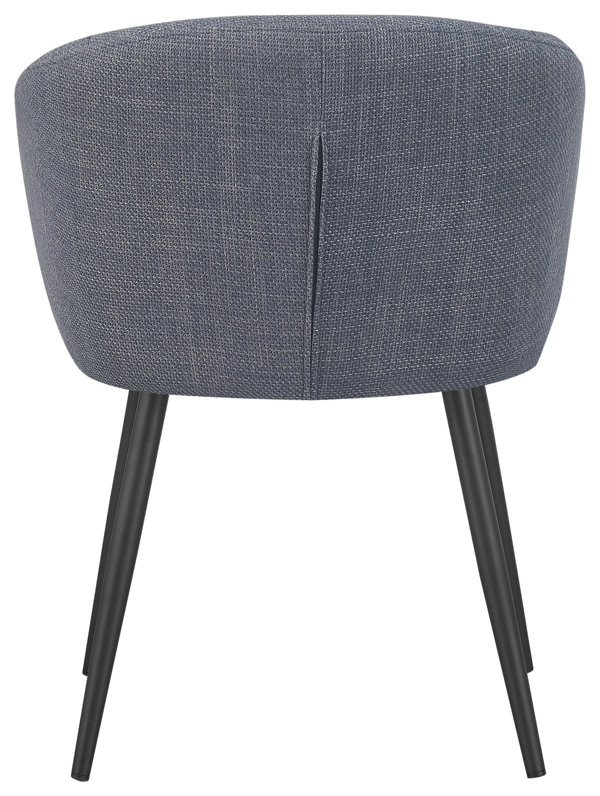 STOLIČKA NALA - čierna/sivá, Lifestyle, kov/textil (57/76/60cm) - Mömax