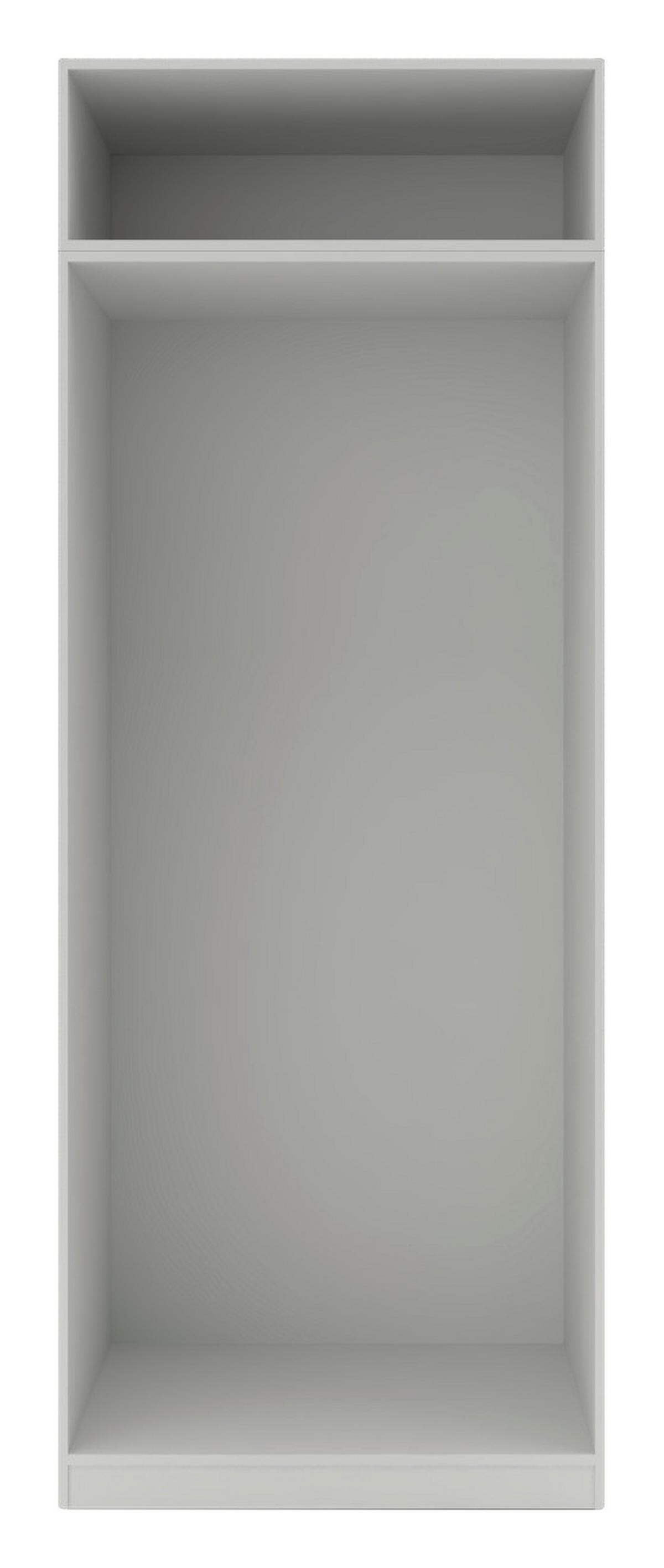 KORPUS ŠATNÍKOVEJ SKRINE UNIT - biela, Modern, kompozitné drevo (91,1/242,2/56,5cm) - Ondega