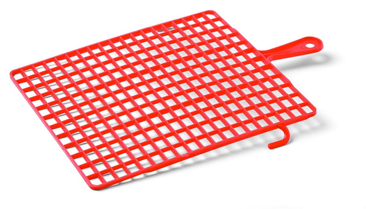 Abstreifgitter S40420 Abstreifgitter - Rot, Basics, Kunststoff (32,3/23,5/2,2cm) - SCHULLER Eh klar