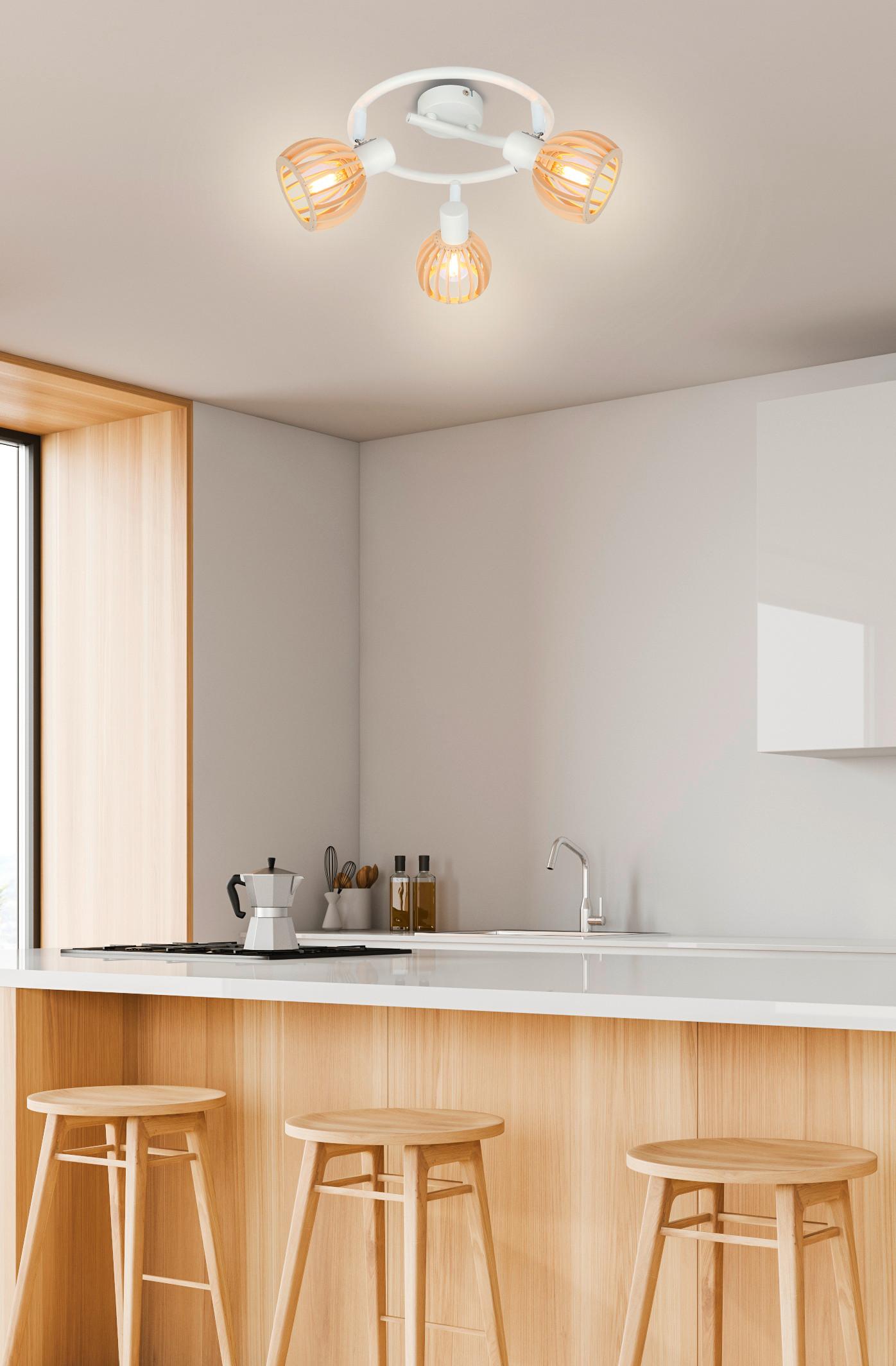 Strahler 98-68125 - Weiß, Basics, Metall (44/44/18cm)