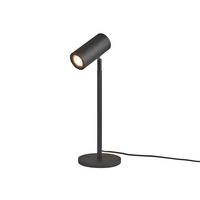 Tischleuchte Java - Schwarz, Basics, Naturmaterialien (15,5/15,5/47cm) - Good & Mojo