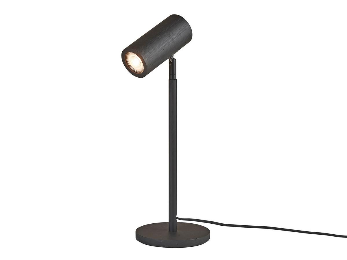 Tischleuchte Java - Schwarz, Basics, Naturmaterialien (15,5/15,5/47cm) - Good & Mojo