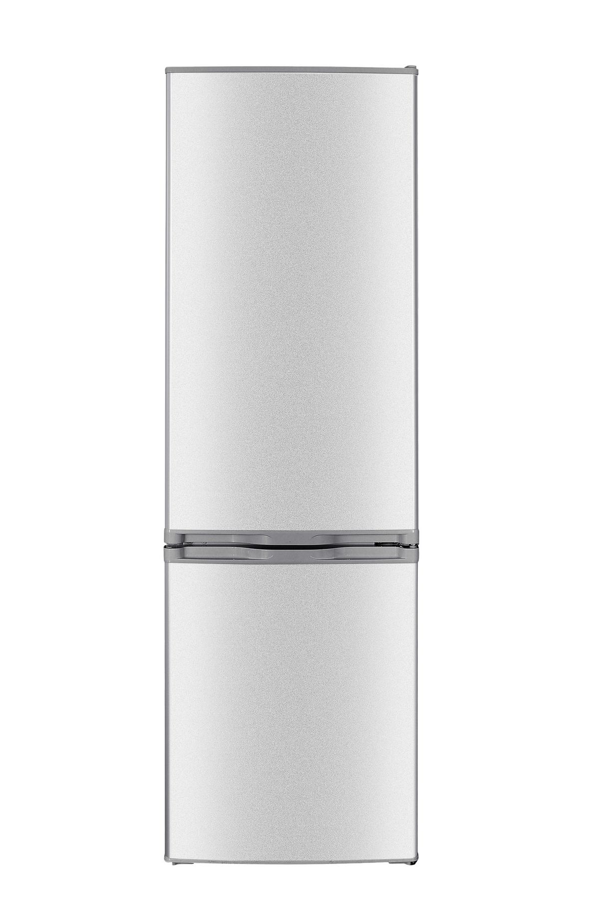 Kühl-gefrierkombination Kgk262eix Silberfarben - Silberfarben, Trend, Kunststoff/Metall (55/180/56cm) - PKM