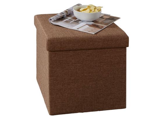 Sitzbox Classic Braun - Braun, MODERN, Holzwerkstoff/Textil (38/38/38cm) Sitzbox Classic Braun - Braun, MODERN, Holzwerkstoff/Textil (38/38/38cm)