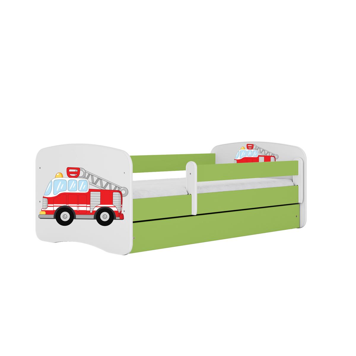 Kinder-/Juniorbett Babydreams Inkl. Matratze 80x160 - Birkefarben/Weiß, MODERN, Holz/Holzwerkstoff (80/160cm) - MID.YOU