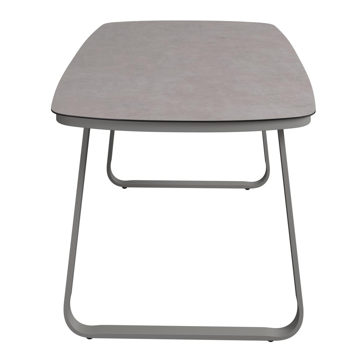 LOUNGEGARNITUR AUCKLAND - Beige/Creme, MODERN, Glas/Textil (242/195cm) - Beldano