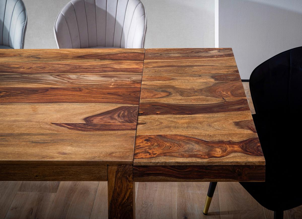 Esstisch Sheeshamfarben, L: 120 cm - Sheeshamfarben, Design, Holz (120/80/76cm) - MID.YOU