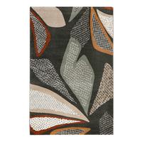FLACHWEBETEPPICH HAZEL - Anthrazit/Beige, KONVENTIONELL, Textil (133/200cm) - Esprit