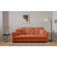 Schlafsofa Arles, Rostfarben 25 B: 240 Cm - Rostfarben/Buchefarben, Design, Textil (240/94/98cm) - MID.YOU