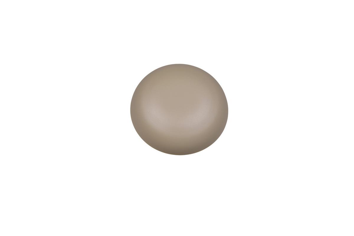 LED-Wandleuchte Davey Beige D: 15,5 cm - Beige, Design, Metall (15,5/8,4cm)