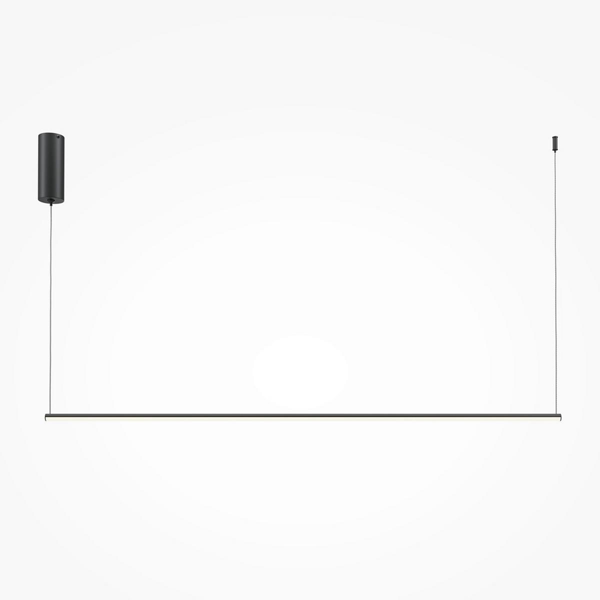 Pendelleuchte Halo - Schwarz, Basics, Metall (120/17/26,7cm) - MAYTONI