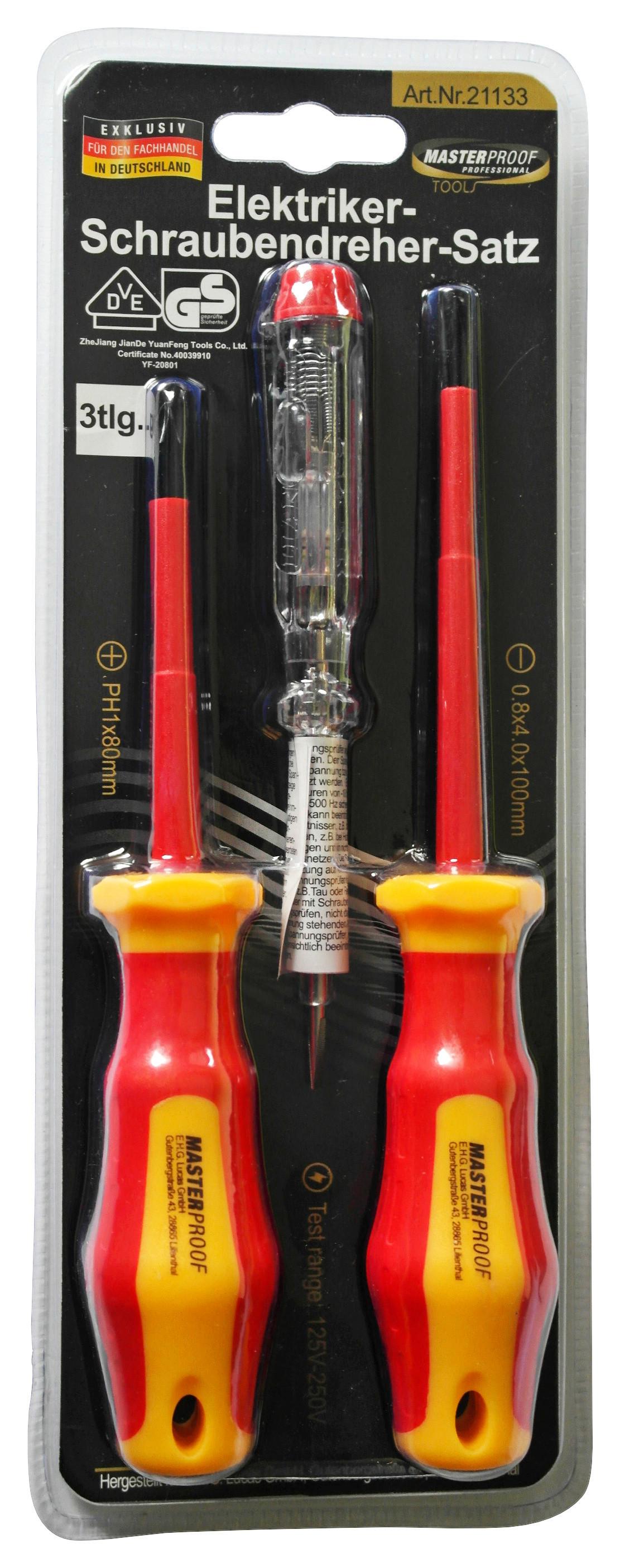 Schraubendreherset 3-teilig