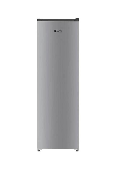 Gefrierschrank Nabo Silberfarben 54x168 Cm 204 L Freistehend - Silberfarben, Basics, Glas/Kunststoff (54/168/59cm) - Nabo