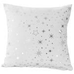 Zierkissen Alaska - Silberfarben/Weiß, ROMANTIK / LANDHAUS, Textil (45/45cm) - James Wood