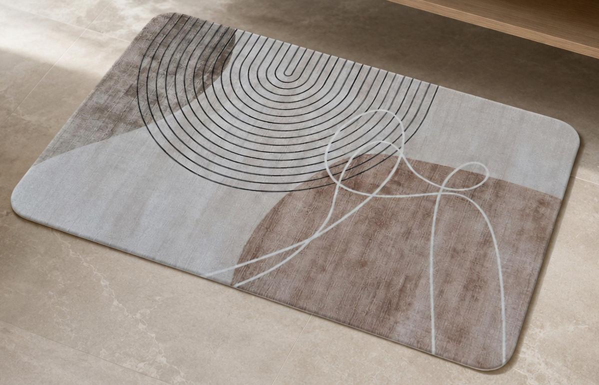 KÚPEĽŇOVÁ PREDLOŽKA MARMOR - textil (40/60cm)