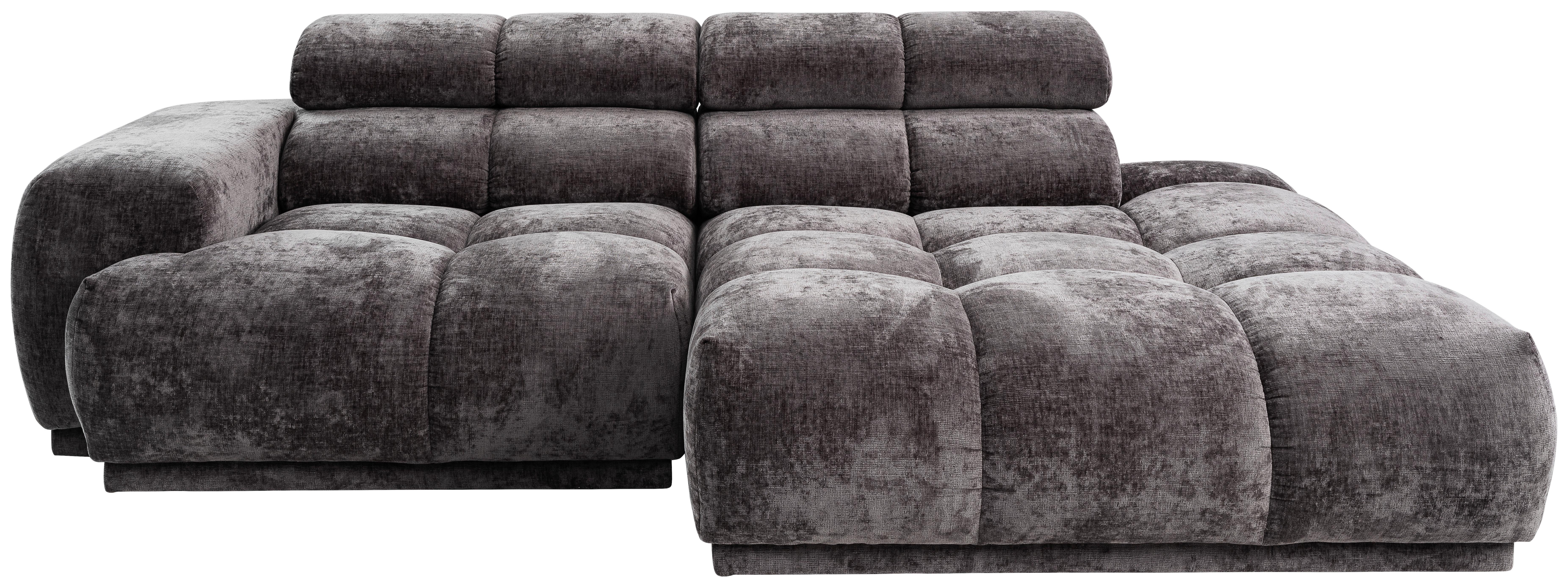 Ecksofa Chani Anthrazit, Schenkel: 239x150cm