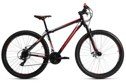 Mountainbike Hardtail 29 Zoll Sharp 21 Gänge - Rot/Schwarz, Basics, Metall (70/100/180cm) - KS Cycling