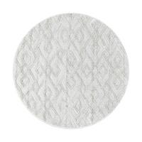 Tkaný koberec P: 120cm, krémová - krémová, Konvenční, textil (120cm)