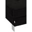 Hocker Savona - Schwarz, MODERN, Textil (90/44/73cm) - Ombra Hocker Savona - Schwarz, MODERN, Textil (90/44/73cm) - Ombra