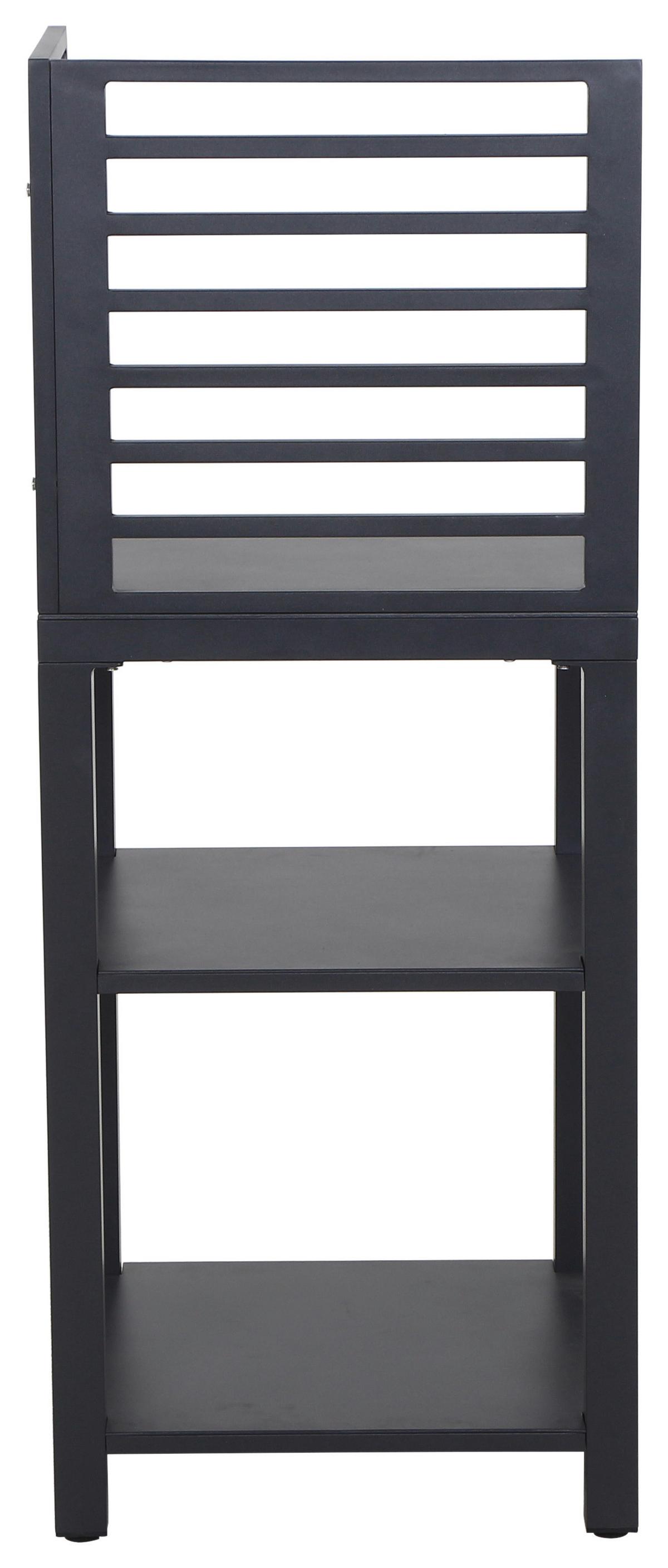 Outdoorküche L19582 - Anthrazit, MODERN, Metall (56/90/56cm) - Siena Garden