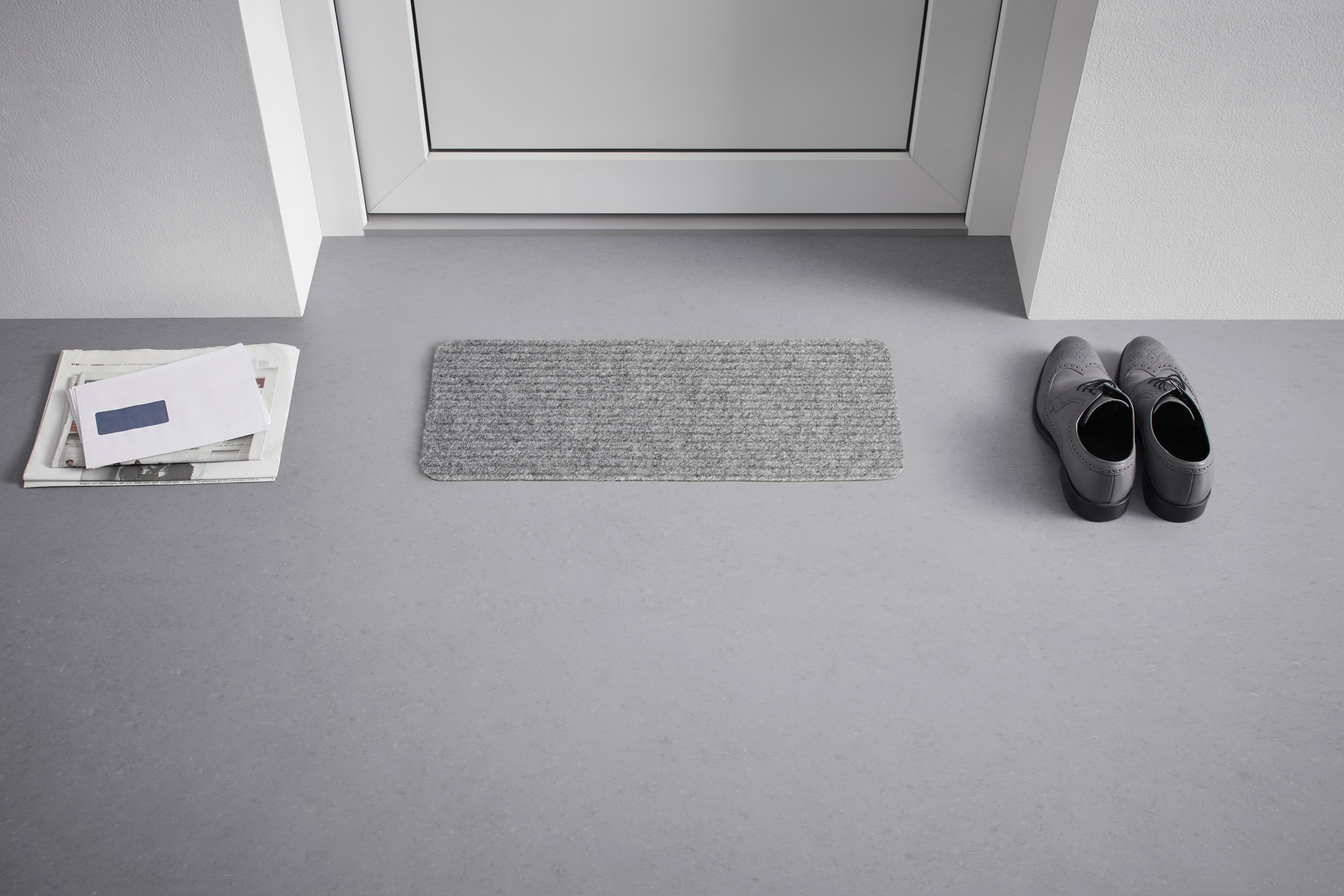 dveřní rohožka Mona 1, 25/60cm - šedá, Konvenční, plast (25/60cm) - Modern Living