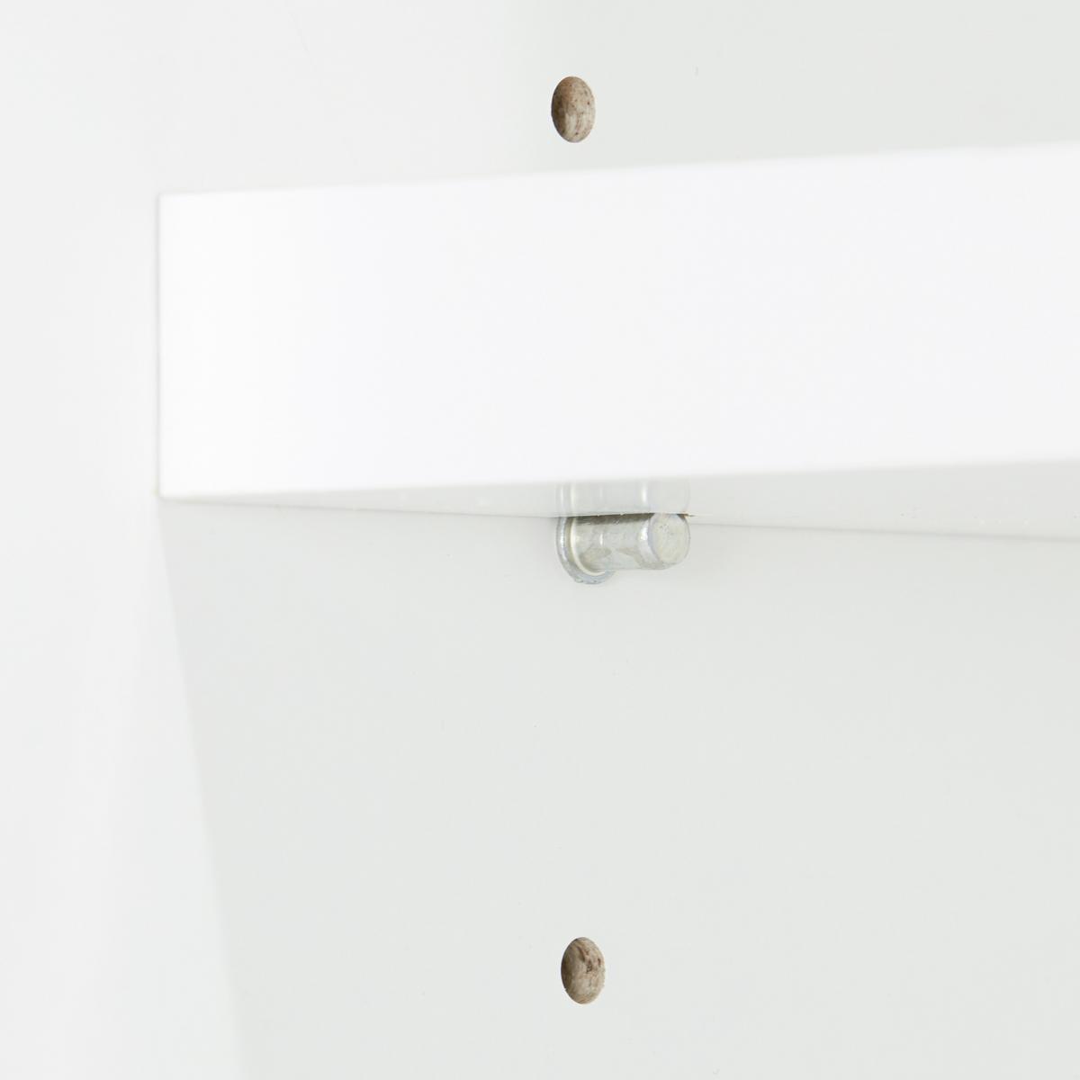 Einlegeboden 3er-set Für Schrank Schmal 53,5x50 Cm - Weiß, KONVENTIONELL, Holzwerkstoff (53,5/2,2/50cm)