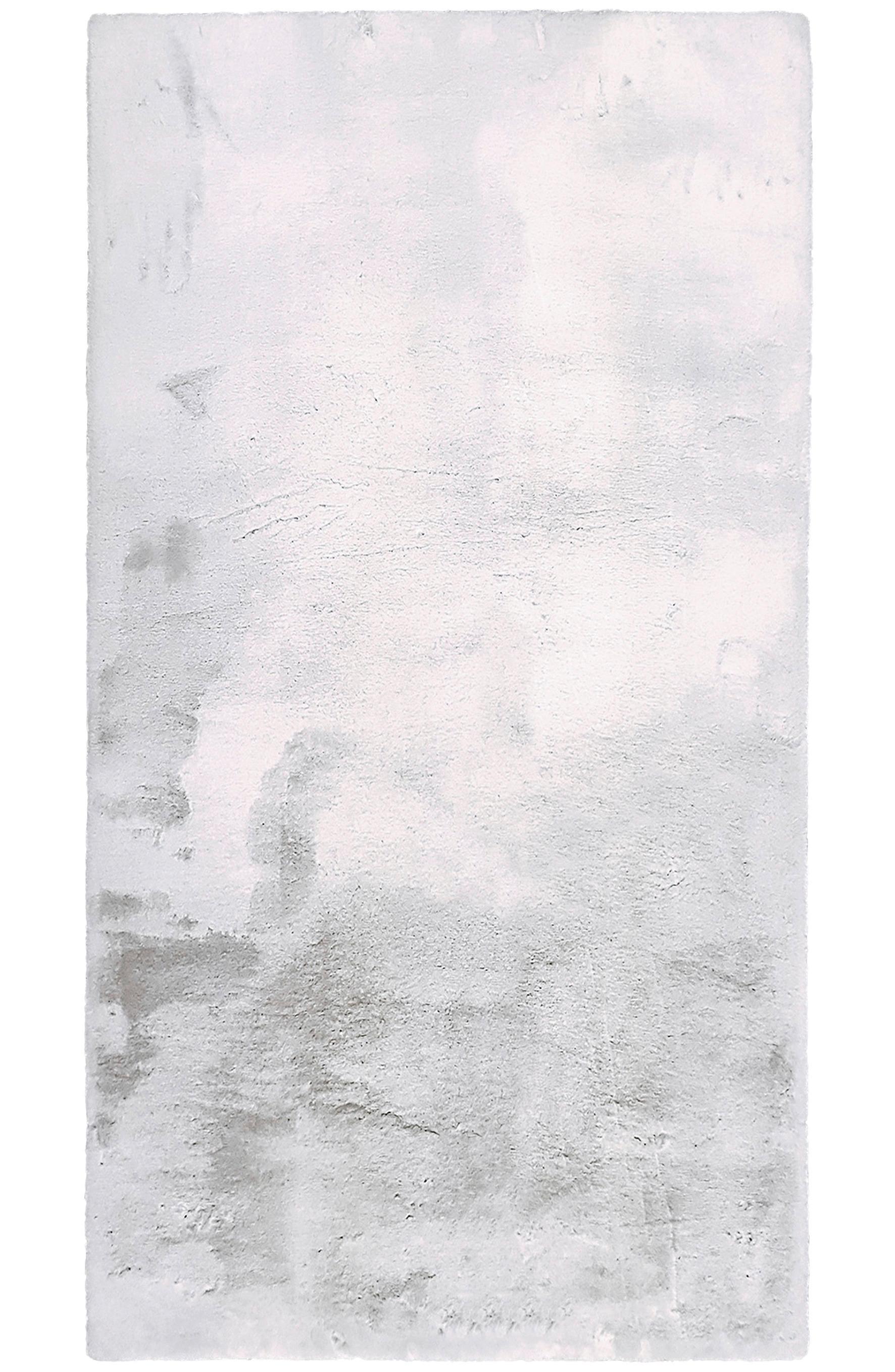 UMĚLÁ KOŽEŠINA Denise 1, 80/150cm, stříbrná - bílá/barvy stříbra, Romantický / Rustikální, kožešina/textil (80/150cm) - Mömax