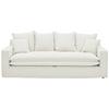 3-sitzer-sofa Aurora - Schwarz/Weiß, Trend, Textil (227/92/105cm) - Livetastic