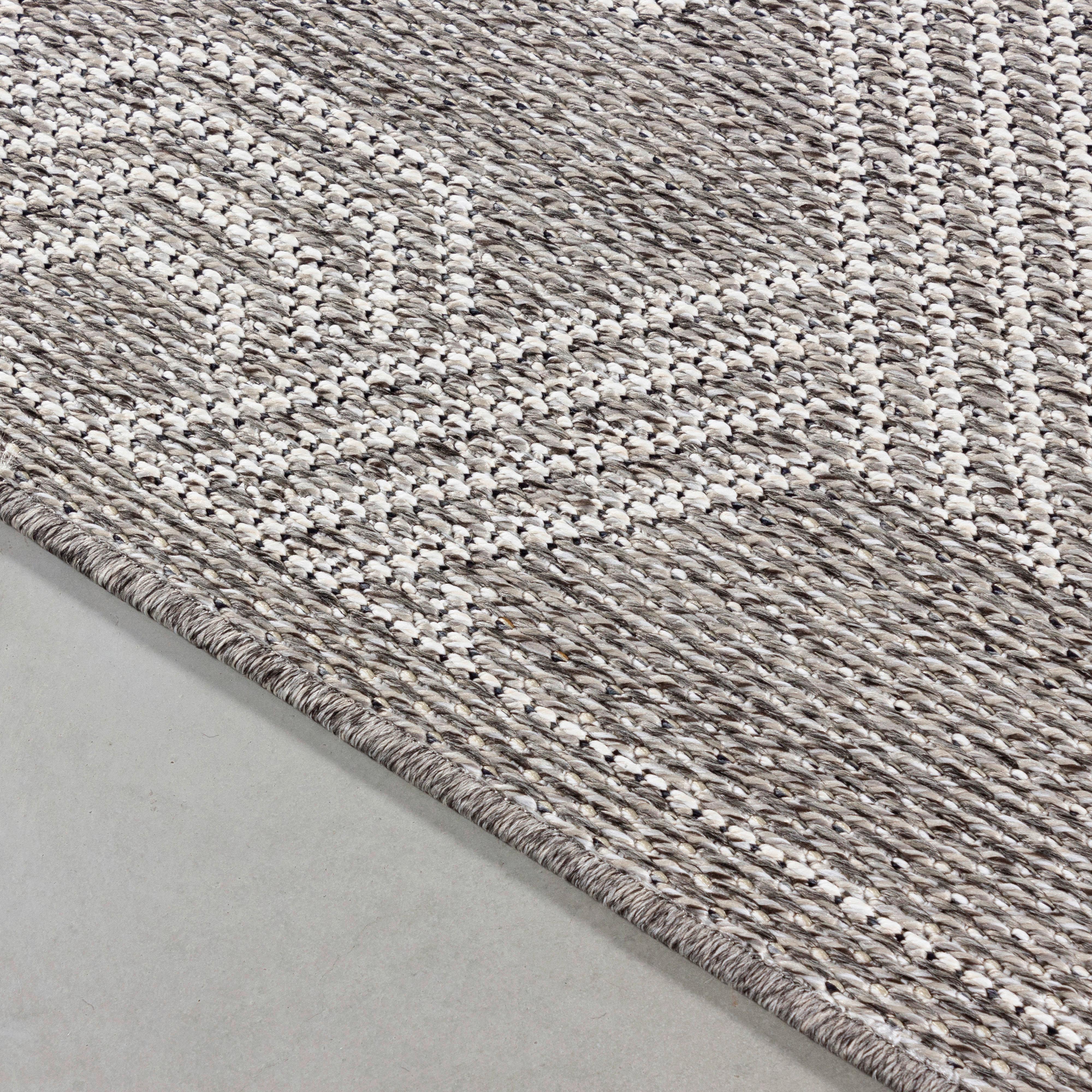 Läufer Aruba - Grau, Design, Textil (80/250cm)