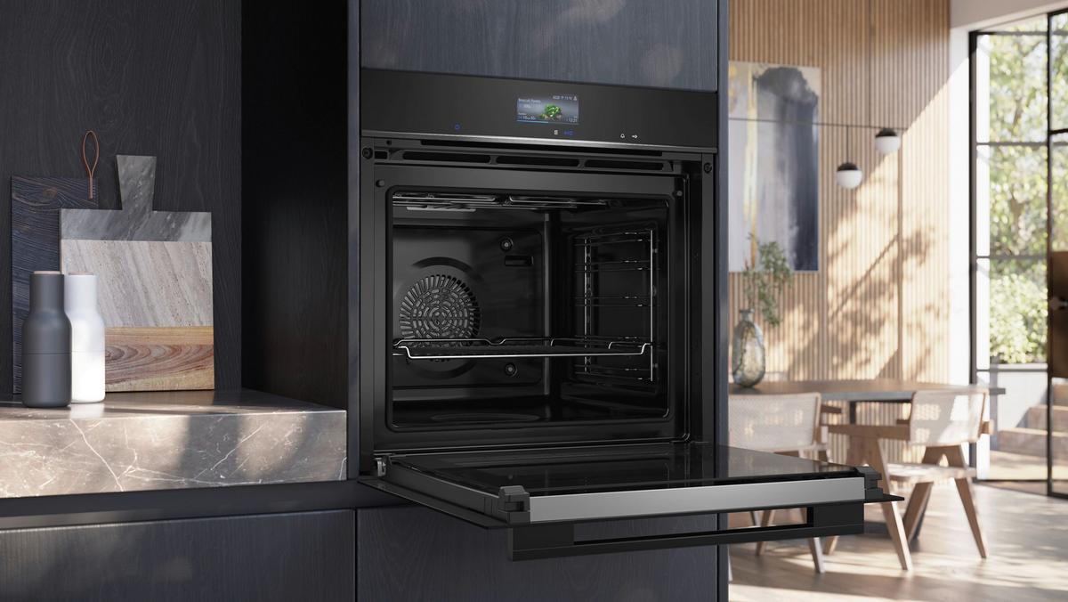 EINBAUBACKOFEN HB776G1B1 - Schwarz, MODERN (59,4/59,5/54,8cm) - Siemens