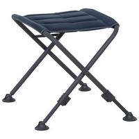 Campinghocker X-Form + Klappbar - Anthrazit/Dunkelblau, KONVENTIONELL, Textil/Metall (66/47/52cm) - Siena Garden