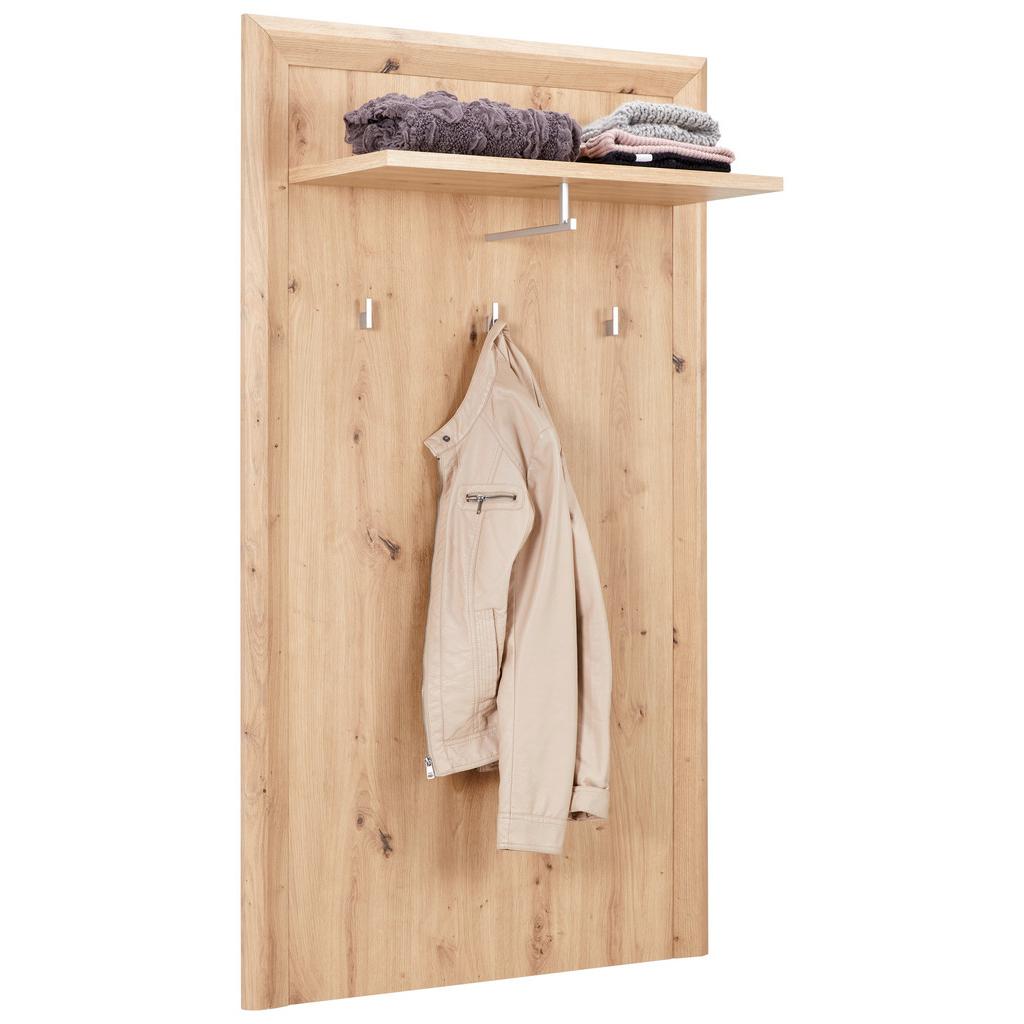 Garderobenpaneel Kashmir New Eiche Dekor Hutablage B: 84 cm