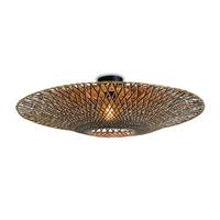 Deckenleuchte Bali/C/8720/Bn - Schwarz/Naturfarben, Trend, Holz (87/23cm) - Good & Mojo