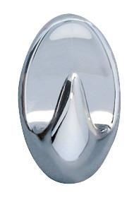 Öntapadós Akasztó 4404030100 - krómszínű, Konventionell, műanyag (2,5/4/2cm) - Wenko