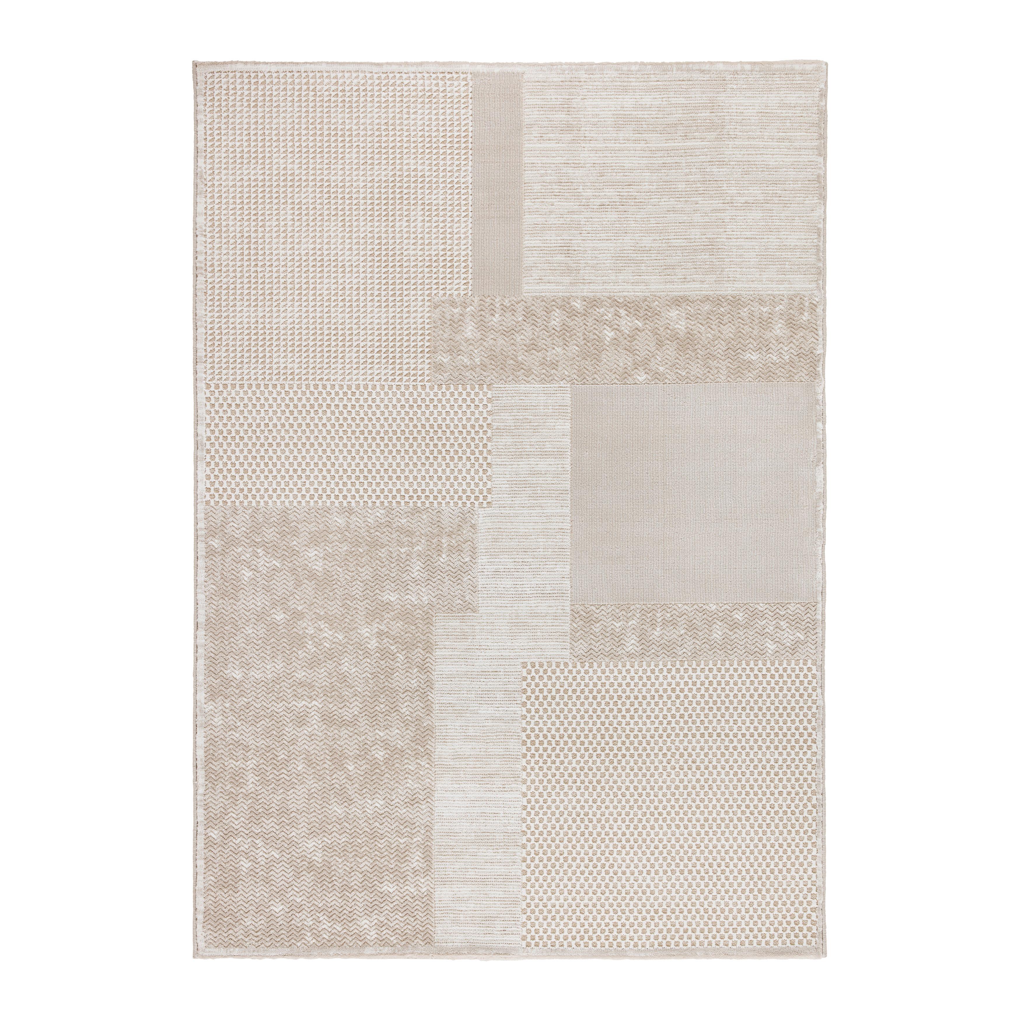 PLOCHO TKANÝ KOBEREC NORDRUHE - taupe, Konventionell, textil (80/150cm) - Mömax