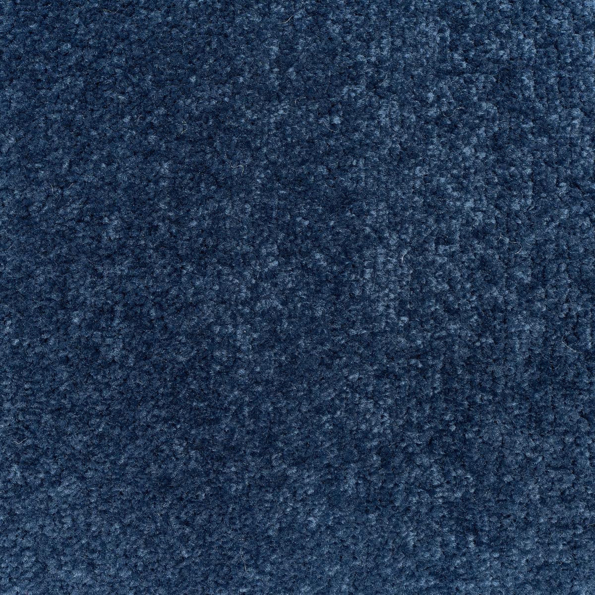 Teppichfliese Dunkelblau Carousel 50x50cm Florhöhe 10mm - Dunkelblau, Basics, Textil (50/50cm)