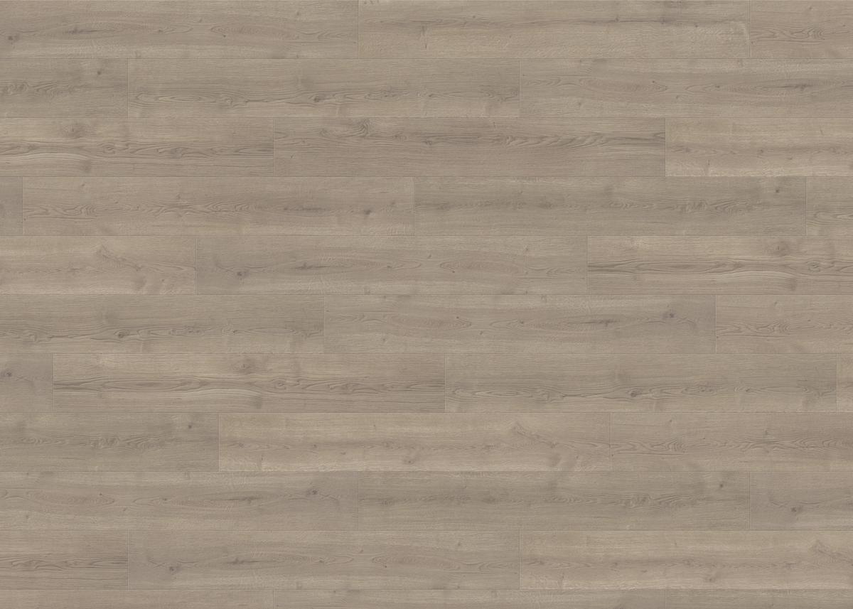 Laminatboden Landhausdiele 4v Eiche Langley - Graubraun, Basics, Holzwerkstoff (19.3/128.2cm) - Living by HARO