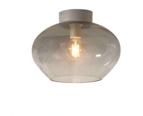 Deckenleuchte Bologna - Hellgrau, Trend, Glas (35/30cm) - It's about Romi