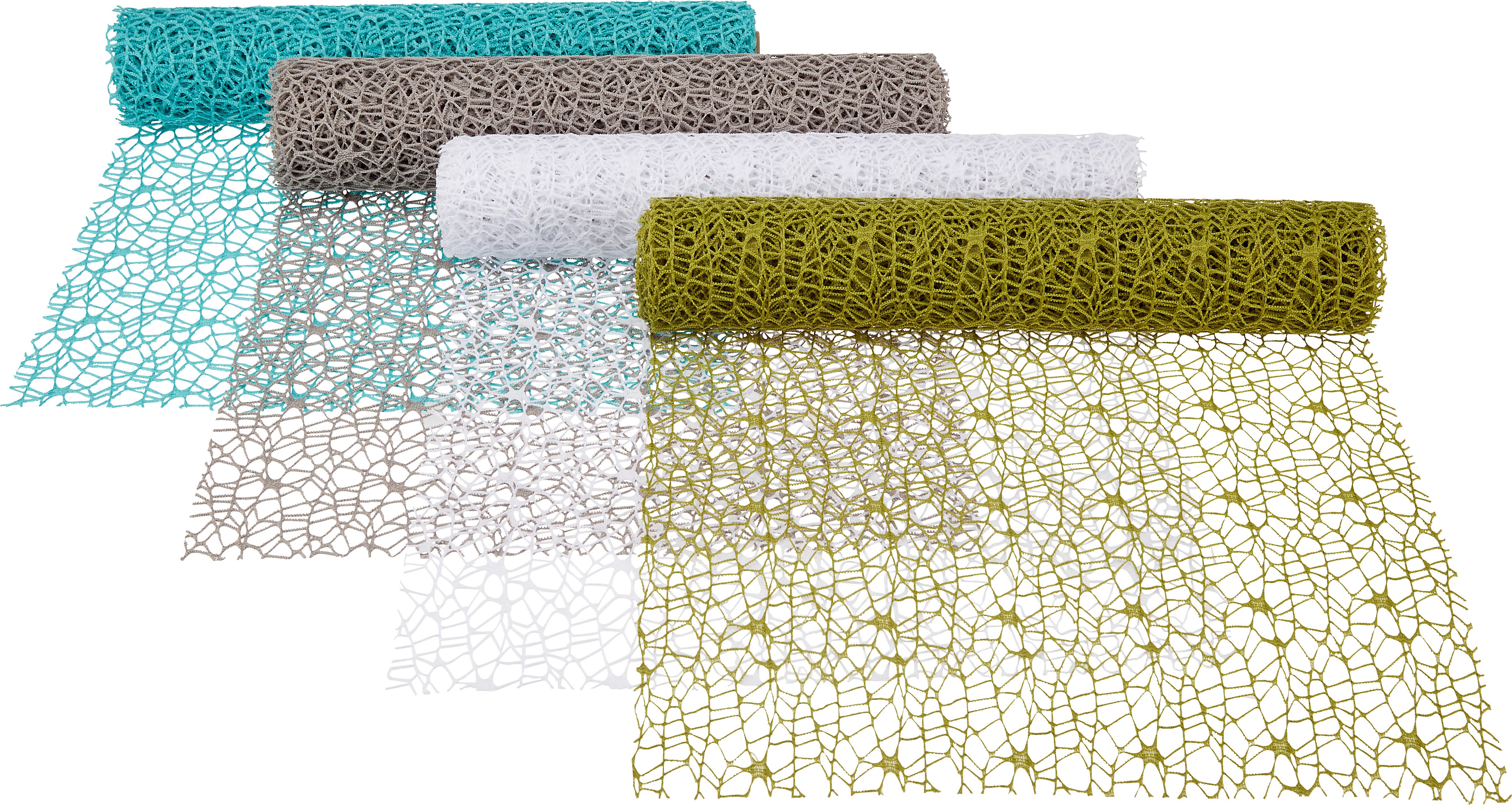 Dekoračná látka Spider, 35/300cm - sivá/jadeitovozelená, textil (35/300cm) - Modern Living