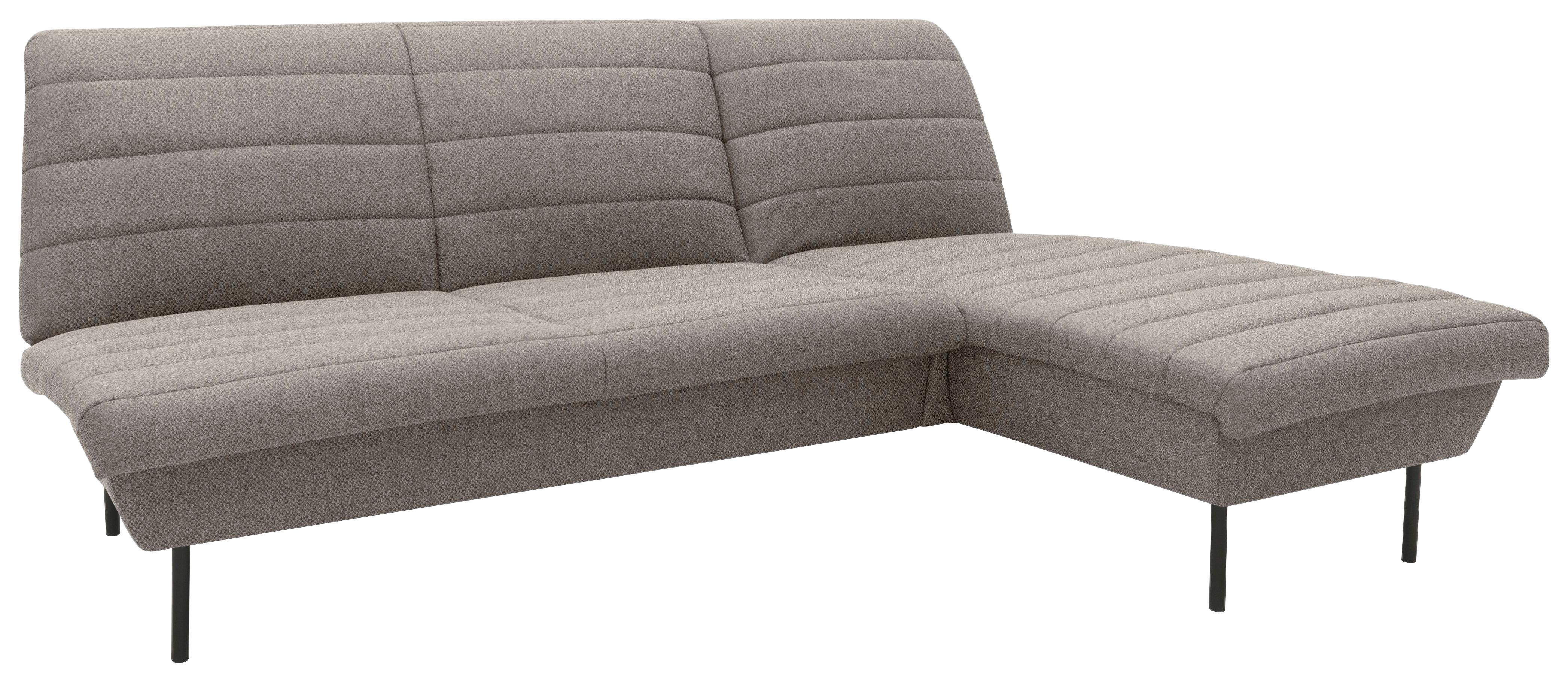 Ecksofa Looks Ix Braun/Beige - Beige/Schwarz, Design, Textil (214/168cm) - LOOKS by W.Joop