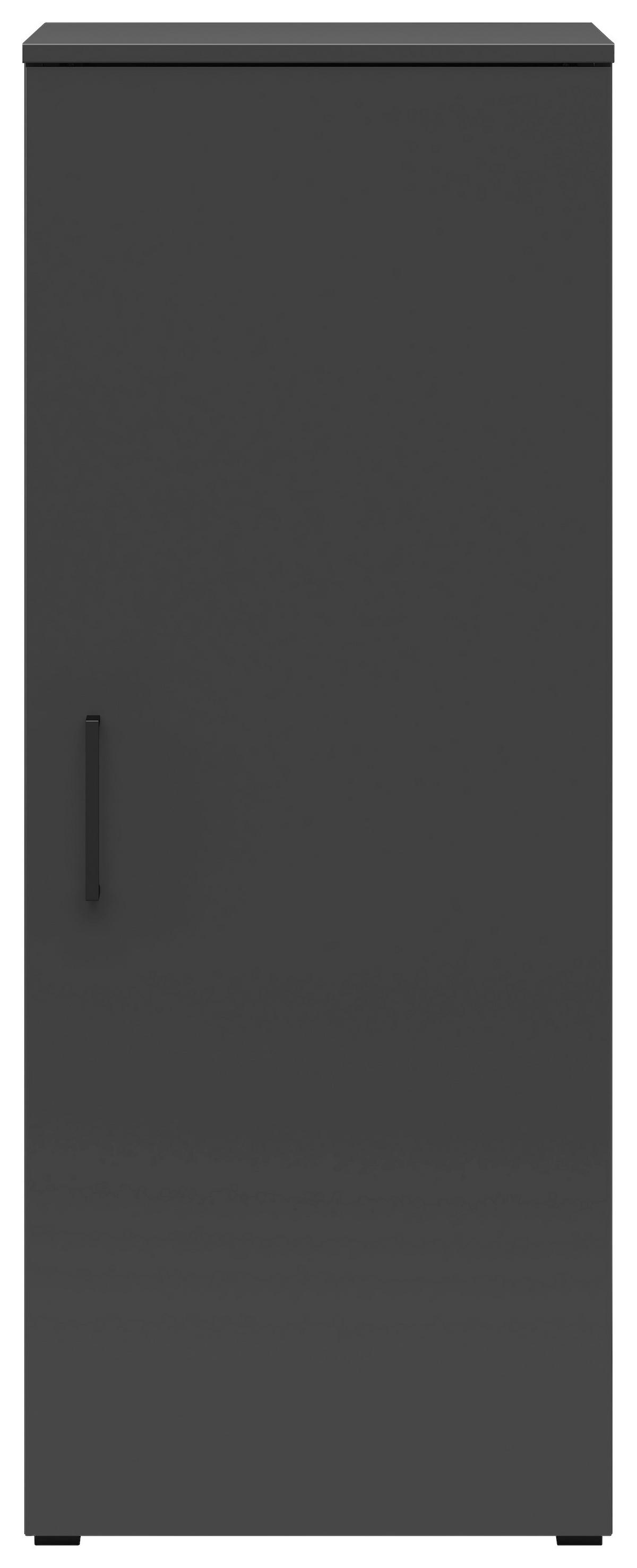 Komód Multistauraum - grafitszürke, Modern, faalapú anyag (45/115/40cm) - Carryhome