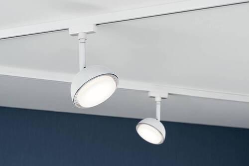 Schienensystem Urail Strahler 95509 in Weiß, Rund - Weiß, Basics, Kunststoff/Metall (10/17,0cm) - Paulmann