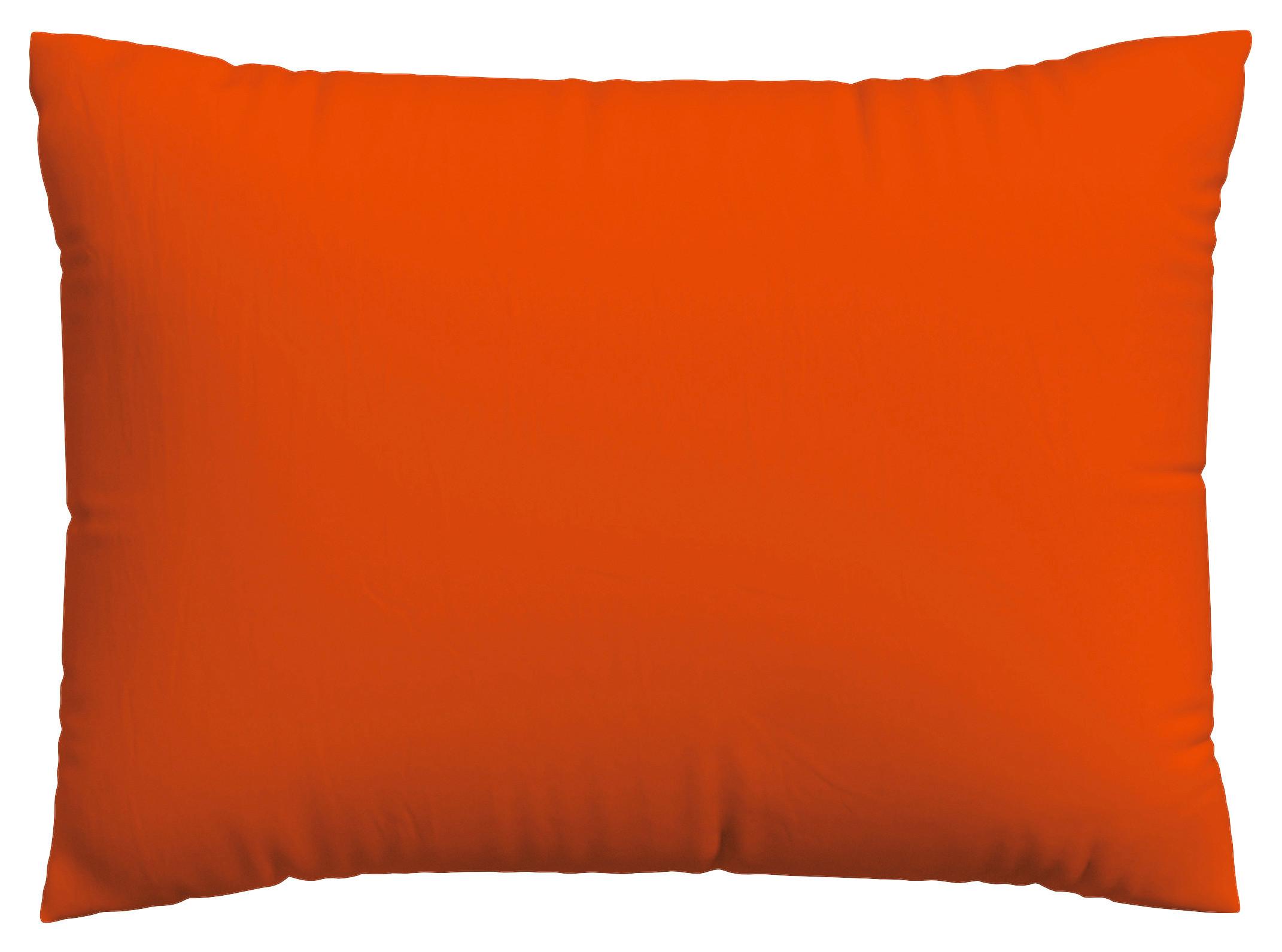 KOPFPOLSTERBEZUG WOVEN SATIN - Rot, Basics, Textil (60/80cm) - Schlafgut