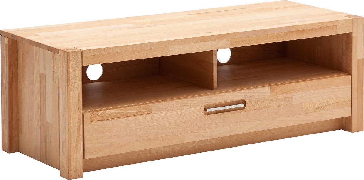 Tv-element Buchefarben, B: 125 Cm - Buchefarben, Design, Holz (125/43/46cm) - MID.YOU