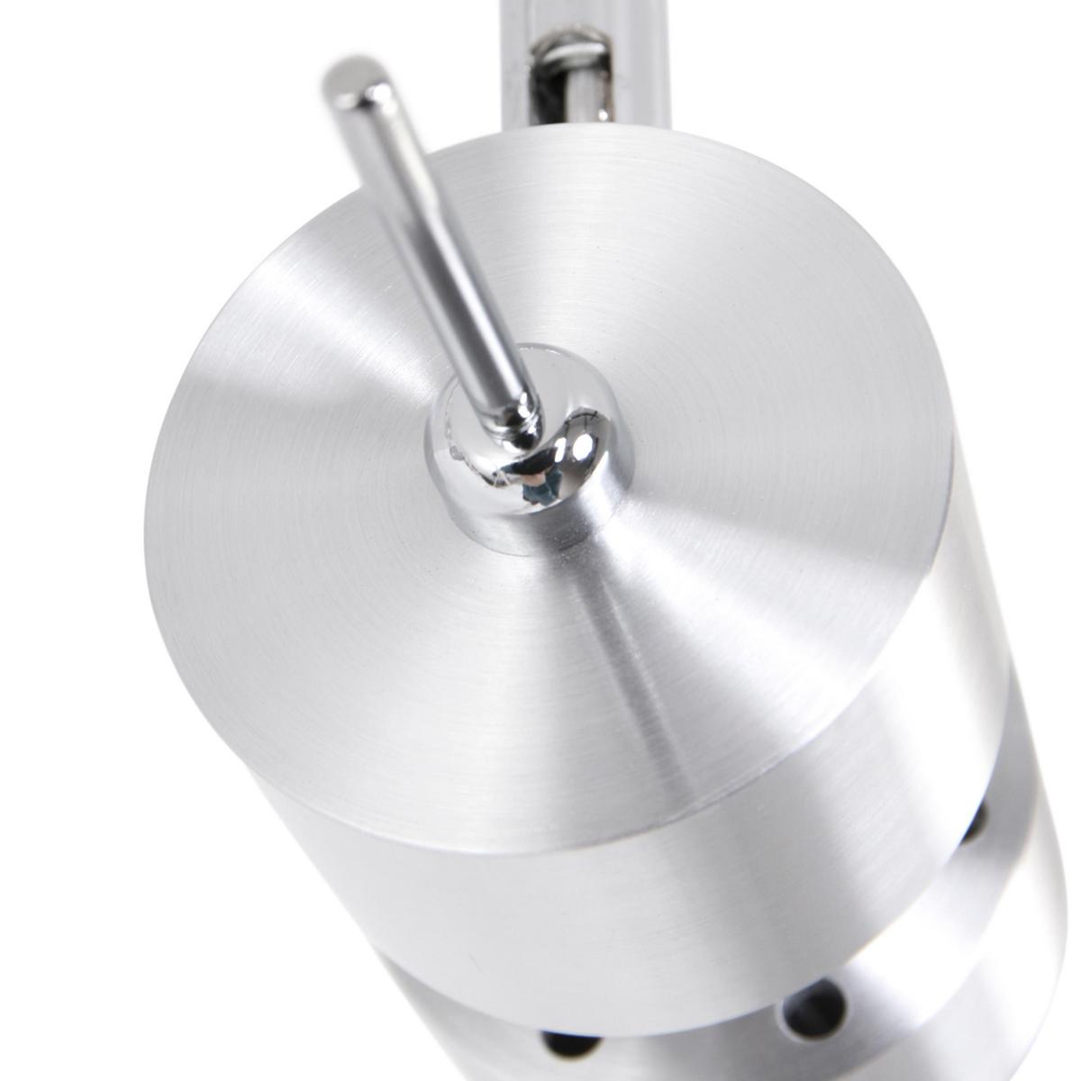 Deckenleuchte Natasja Led - Silberfarben, Trend, Metall (12/12/12cm)